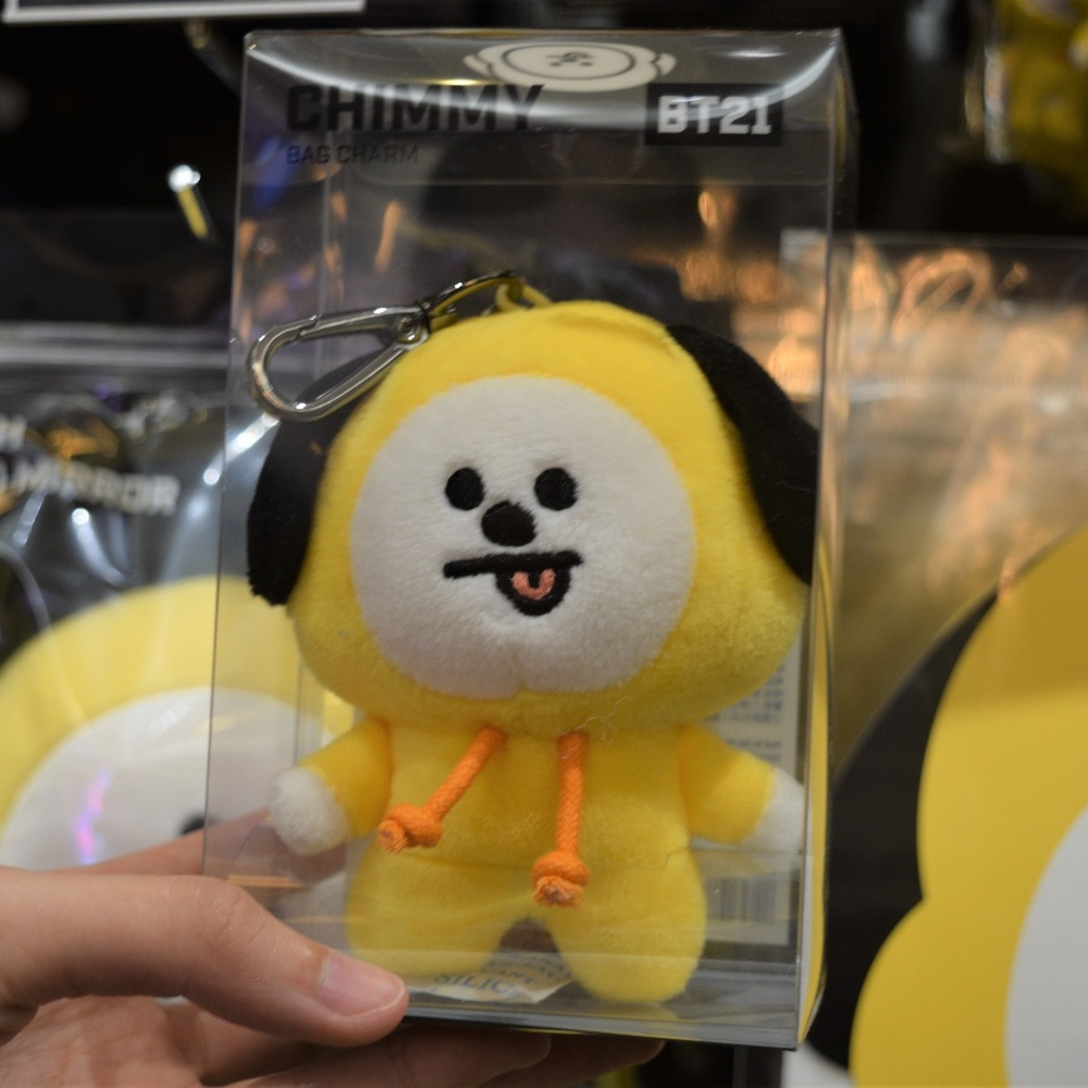 bt21 chimmy bag charm